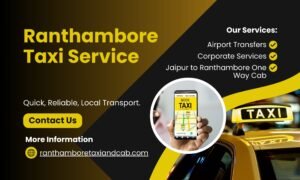 Jaipur to Ranthambore Taxi @ ₹2400 | One Way Cab & Round Trip Available