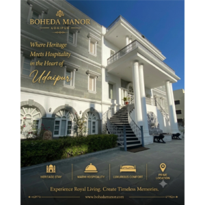 Best Heritage Hotel in Udaipur &ndash; Boheda Manor