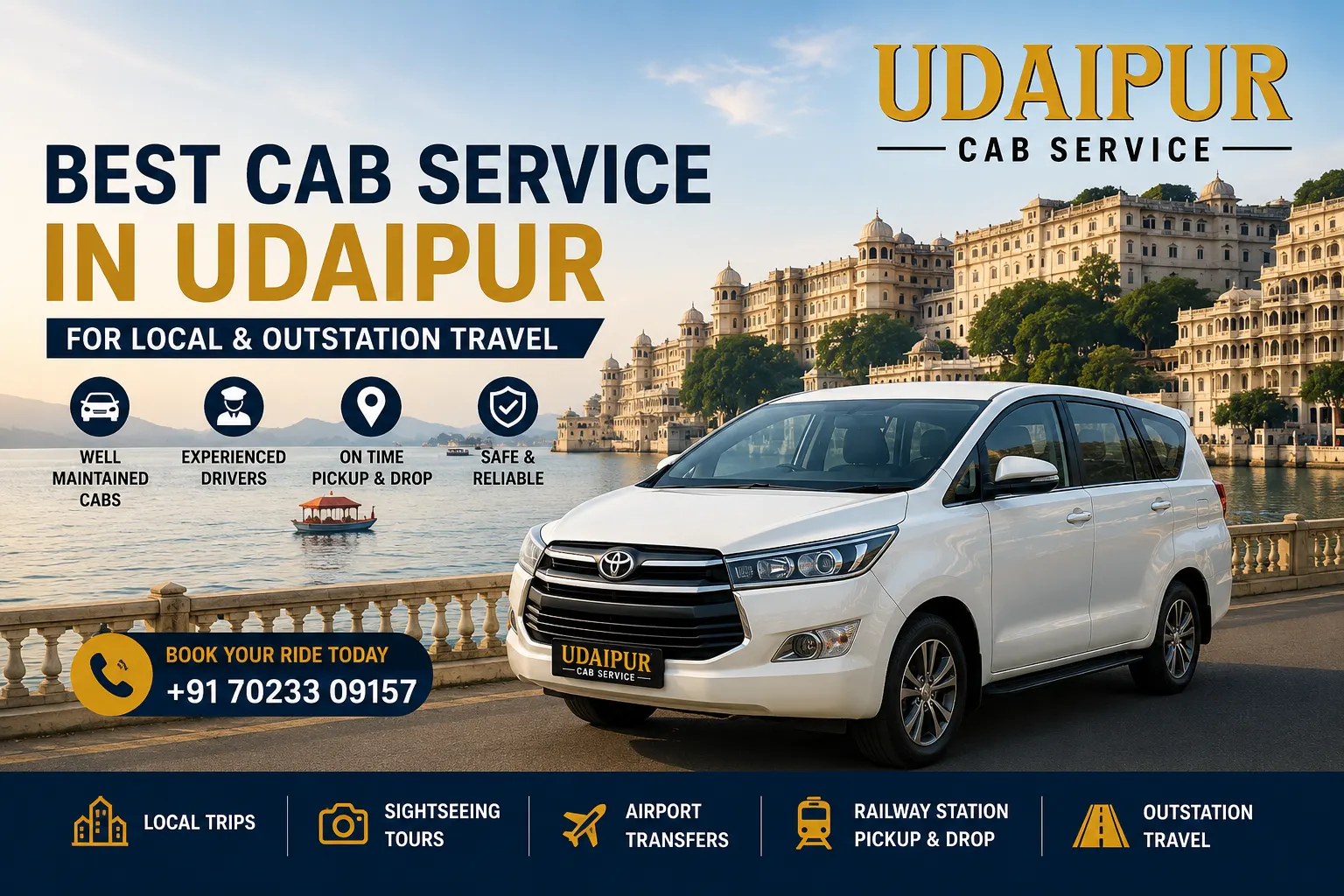 Best Cab Service in Udaipur