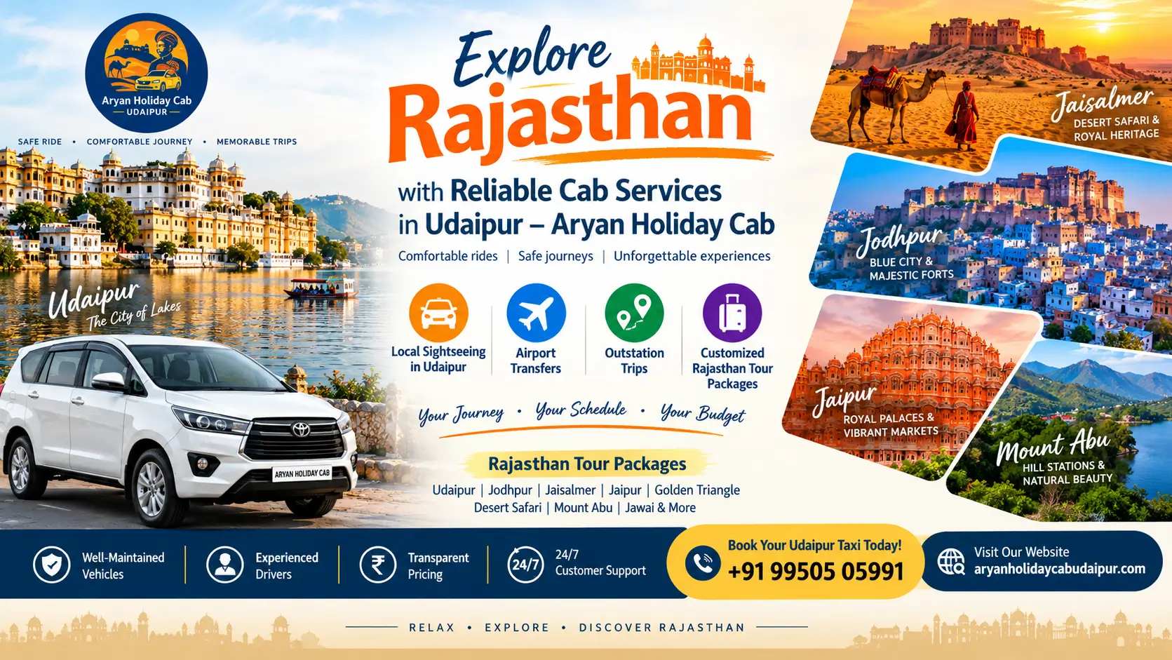 Cab Services in Udaipur